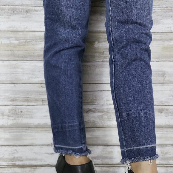 Vintage High Waist Skinny Jeans Sz Unknown - Picture 5 of 7